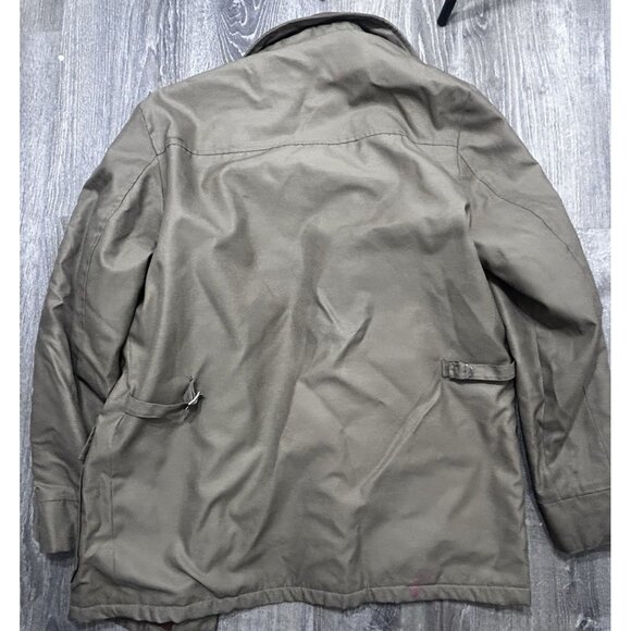 Vintage Rise Military Jacket Men's Size Large Sportwear Retro Green - Picture 7 of 7